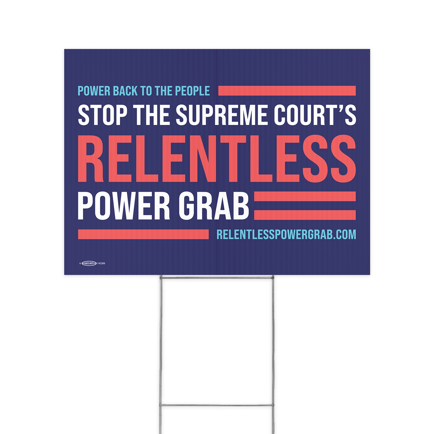 Stop The Supreme Court Yard Sign